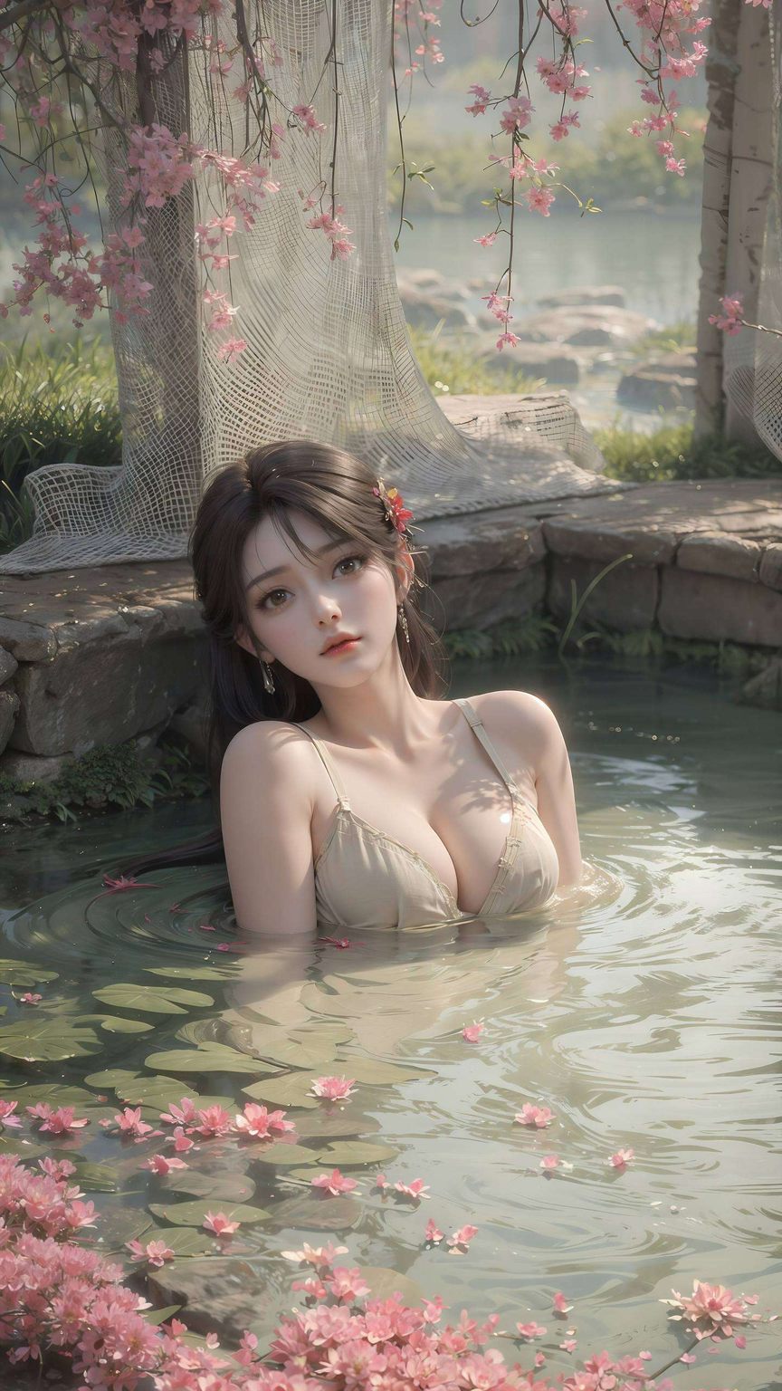 跃然于高品质的抽象平板壁纸之上这对国漫界的璀璨星辰