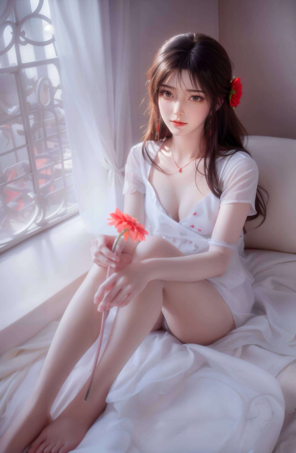 以火灵儿抠图素材为主角色彩斑斓的条纹设计