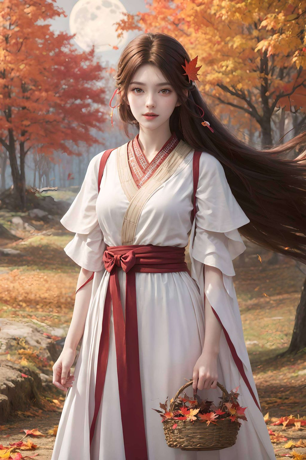 国漫女神的魅力尽显！这款4K高清桌面主题以细腻笔触勾勒出火桑女的灵动身姿