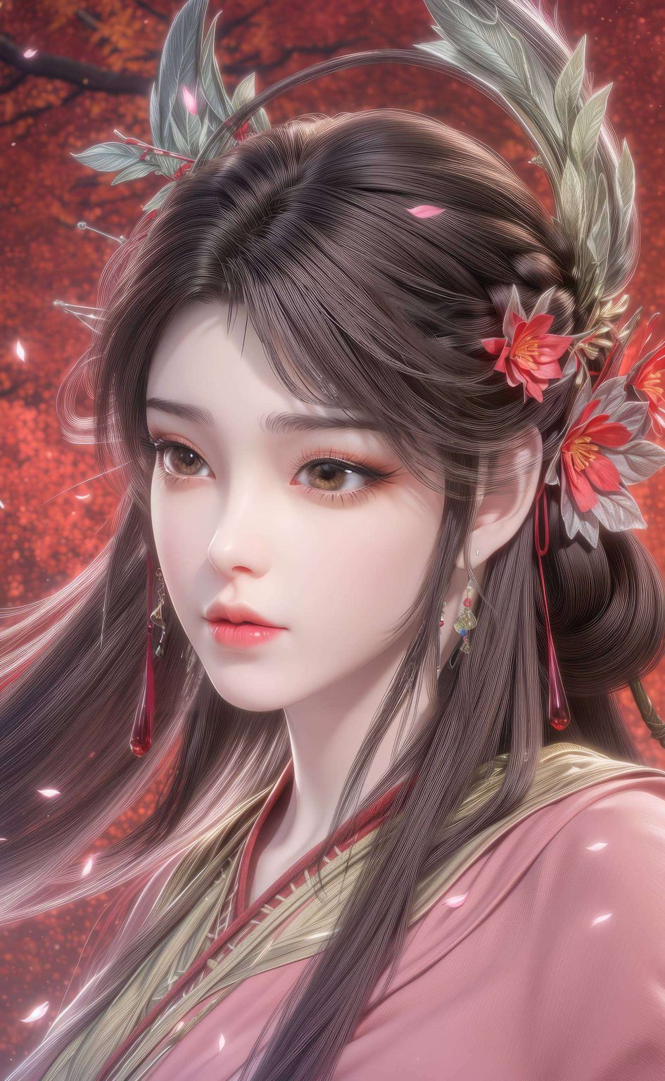 国漫女神火灵儿仙气壁纸图片大全