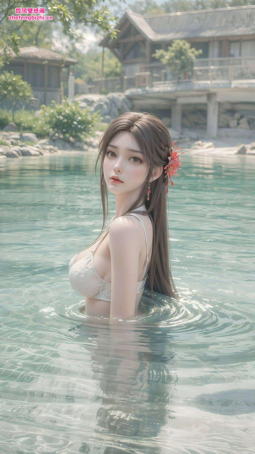 4K高清国漫女主AI游戏壁纸每一次转身都是全新的惊艳