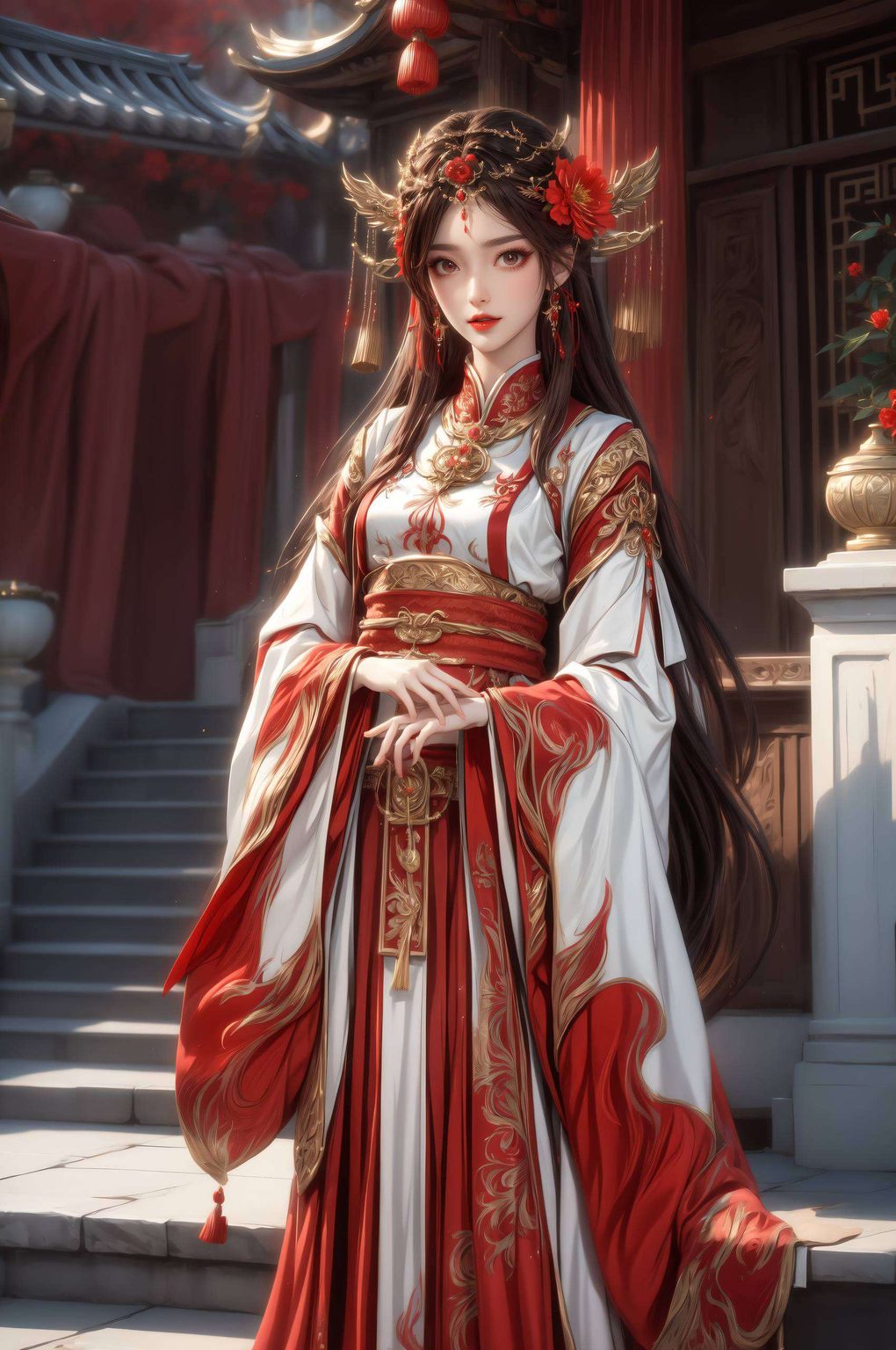 以其灵动的大眼睛和甜美的笑容将火灵儿的魅力完美呈现