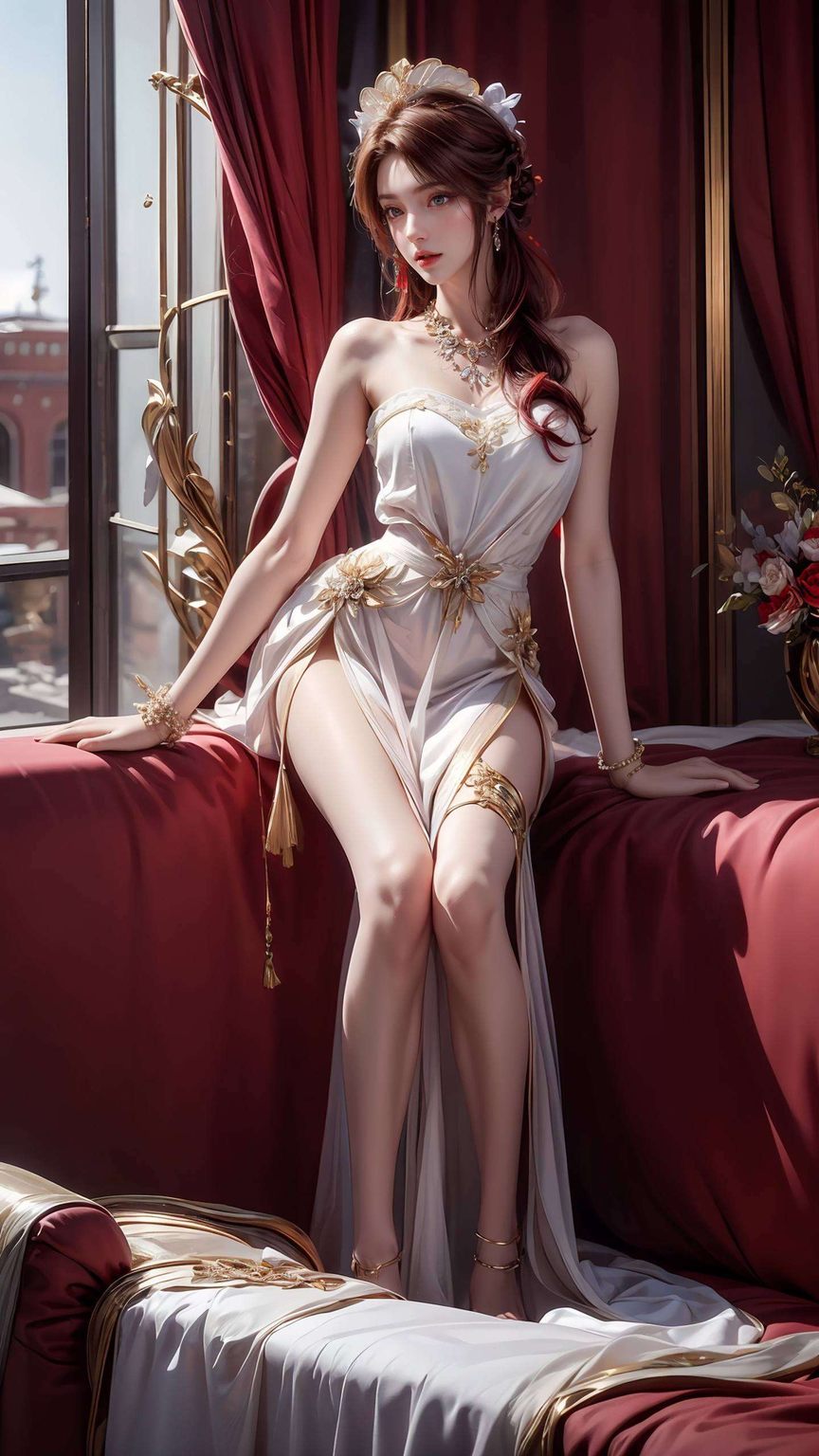 每一笔触都洋溢着古典韵味荒天帝与火灵儿共舞于古香古色的画卷