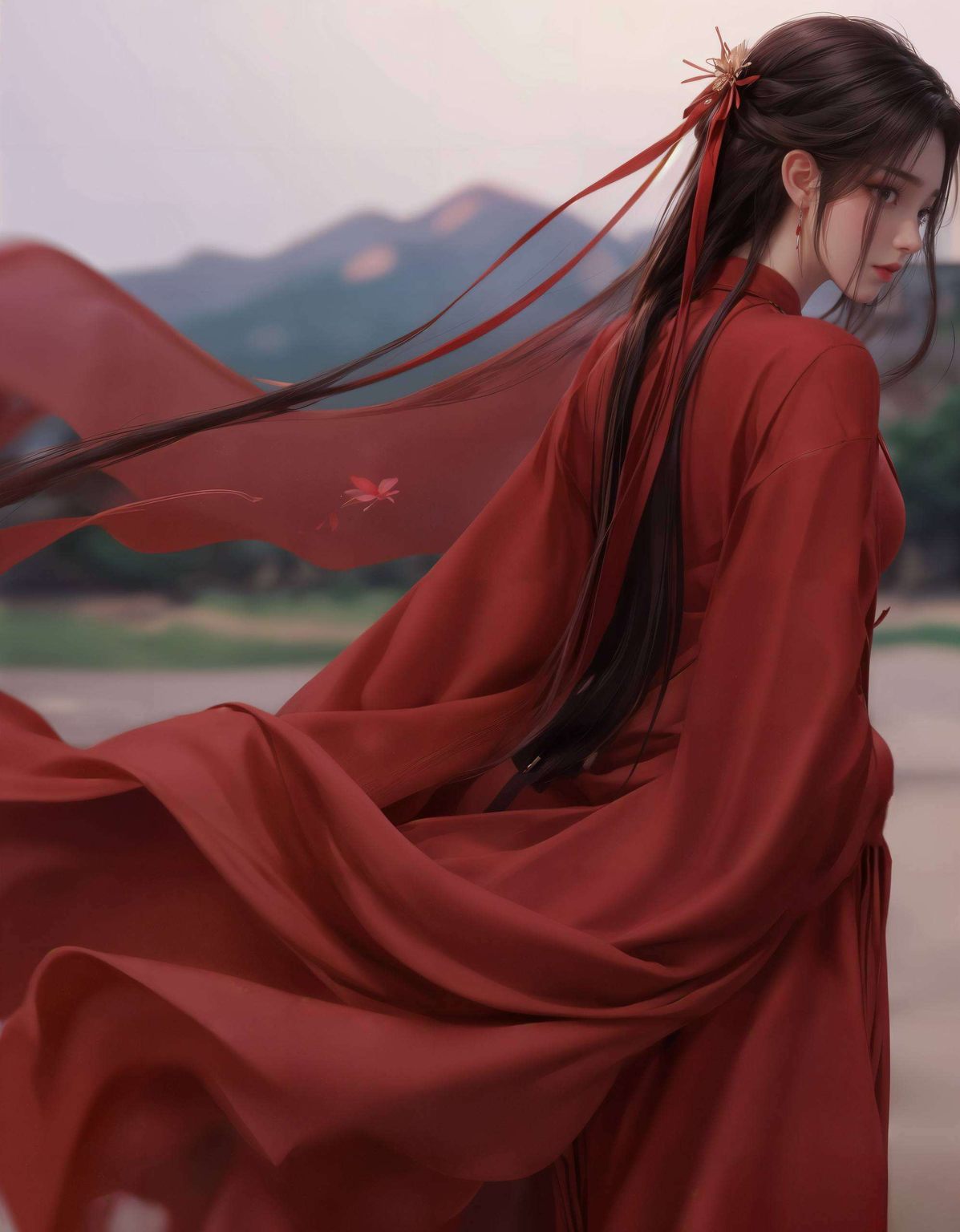 2K高清单色电脑壁纸为你的桌面增添一抹清新的国风色彩