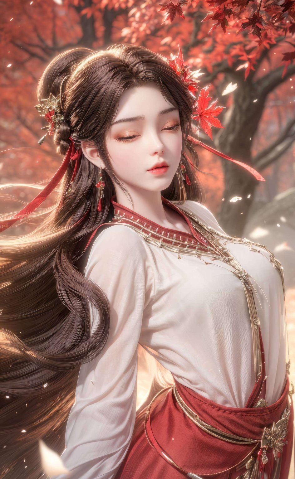 将神秘火灵儿的魅力展现得淋漓尽致黑暗火灵儿照片壁纸大全