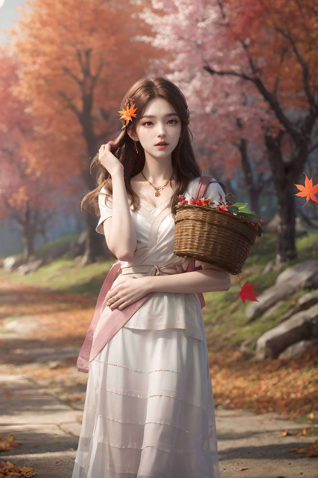 照亮你的每一天以火灵儿被魔化的形象为主题