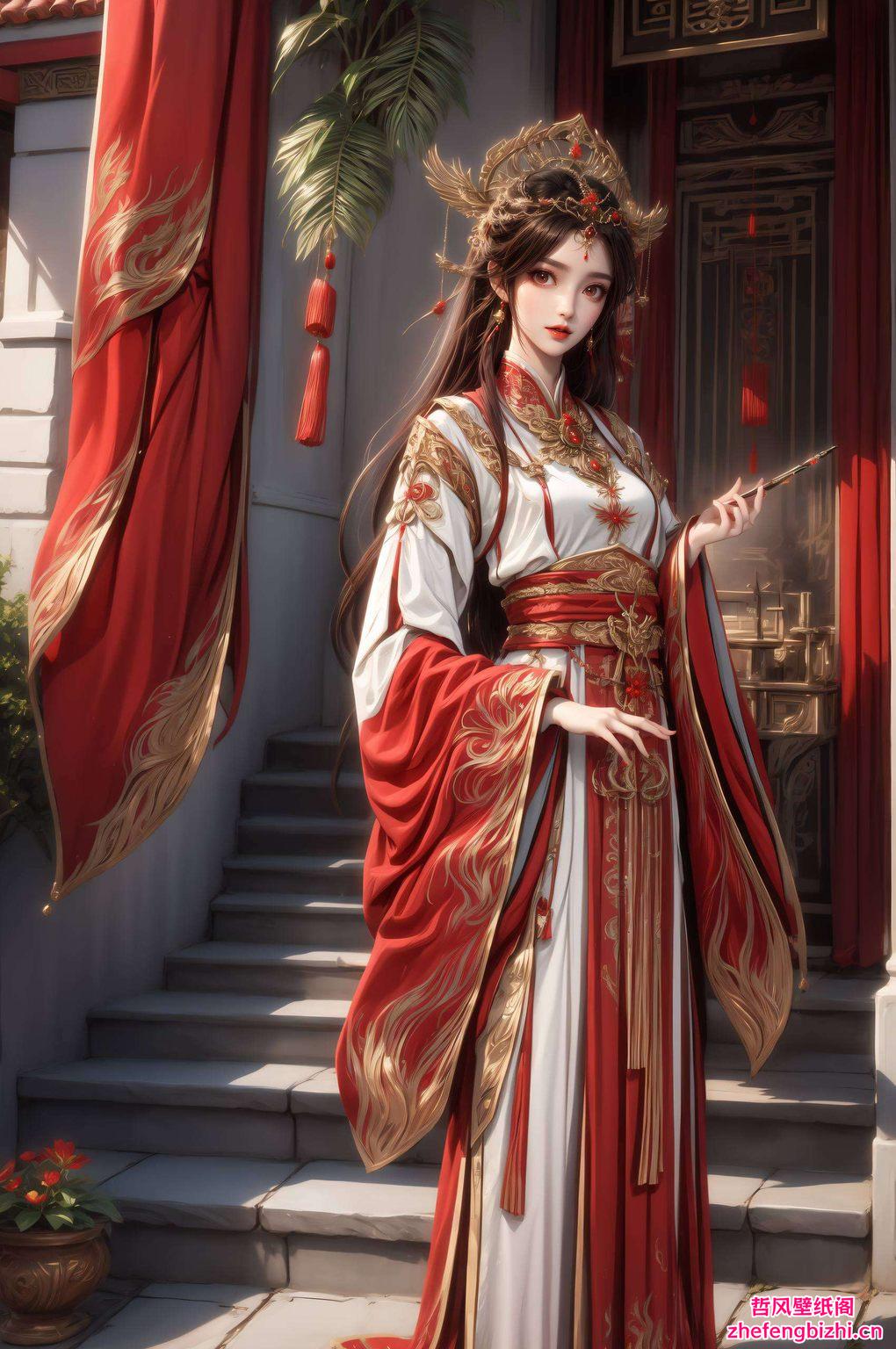 在这幅完美世界壁纸中超高清水彩