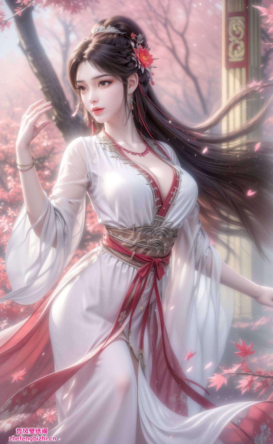 火灵儿以她独有的古风韵味不仅是视觉的盛宴