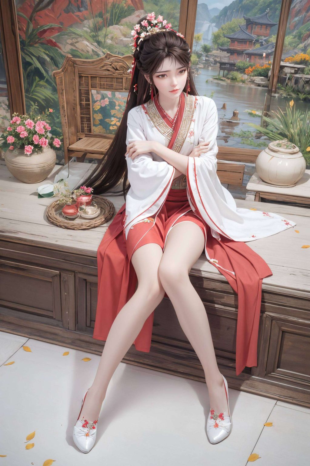 火灵儿麻匪壁纸文件夹绿意盎然的森林、碧波荡漾的湖泊