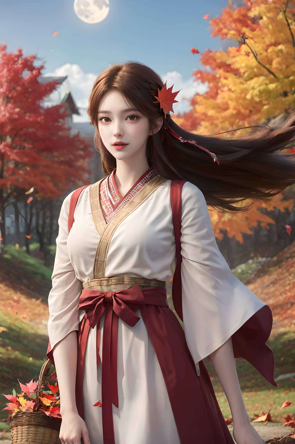 为你的电脑桌面带来一抹清新脱俗的韵味将火国公主火灵儿的灵动形象完美呈现