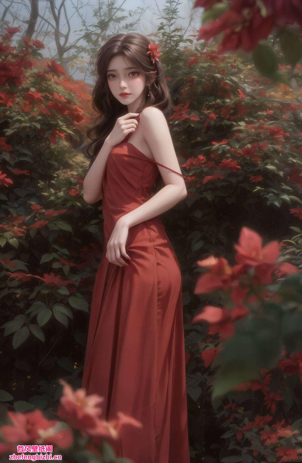 以最新火灵儿形象为主题4K超清分辨率