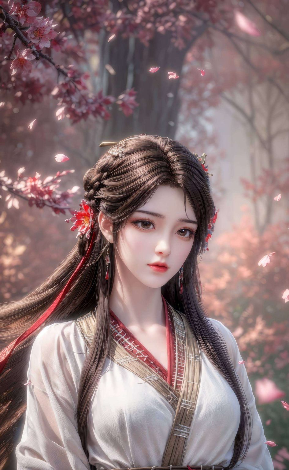 将国漫美女的神秘魅力与AI的超清晰技术完美融合点亮你的视觉盛宴