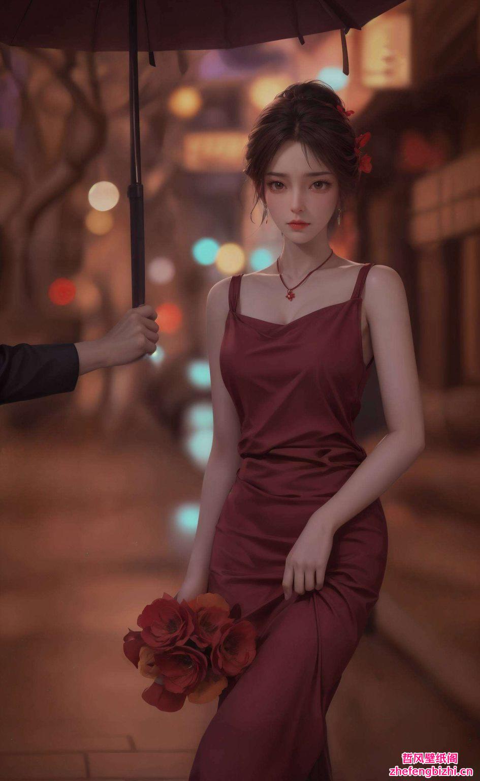 这款超高清4K国漫女神唯美手机壁纸如梦如幻