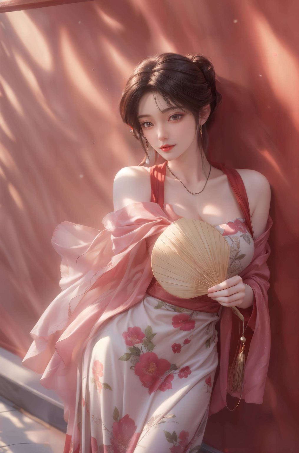 这款以她微笑为灵感的极简电脑壁纸让每一次点亮手机