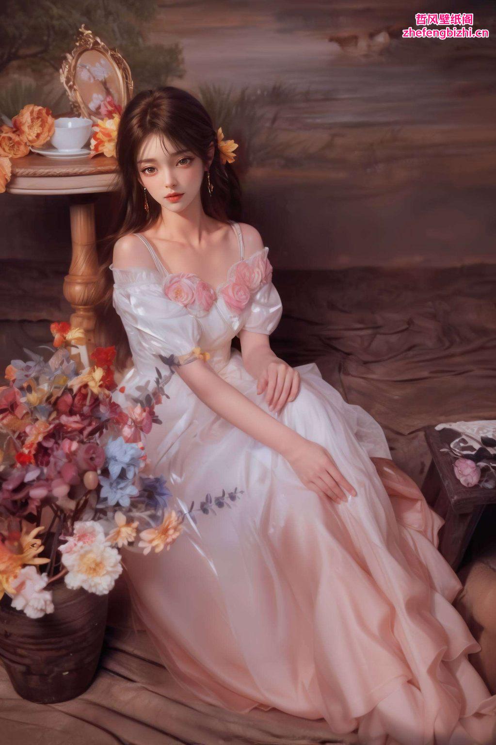 仿佛能感染人心以漫画中火灵儿的全身形象为主题