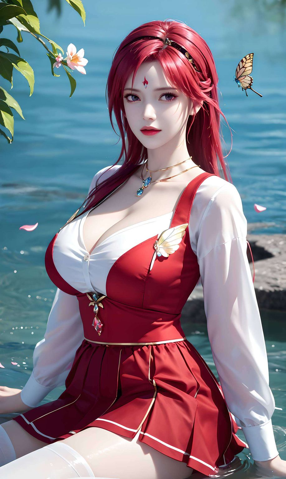 以国漫美女火舞为主题为你的设备增添一抹别样风情