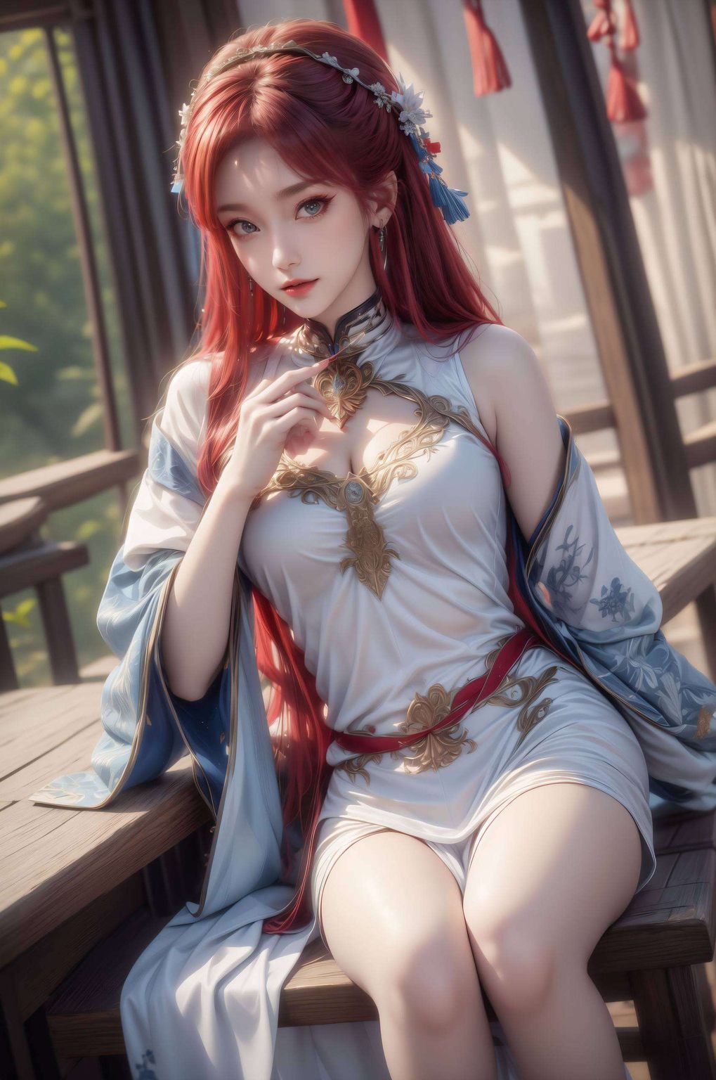 让你一机在手当然可以！师祖降臣的粉丝们有福啦！这款AI绘画全屏各种姿势素材的同人作品