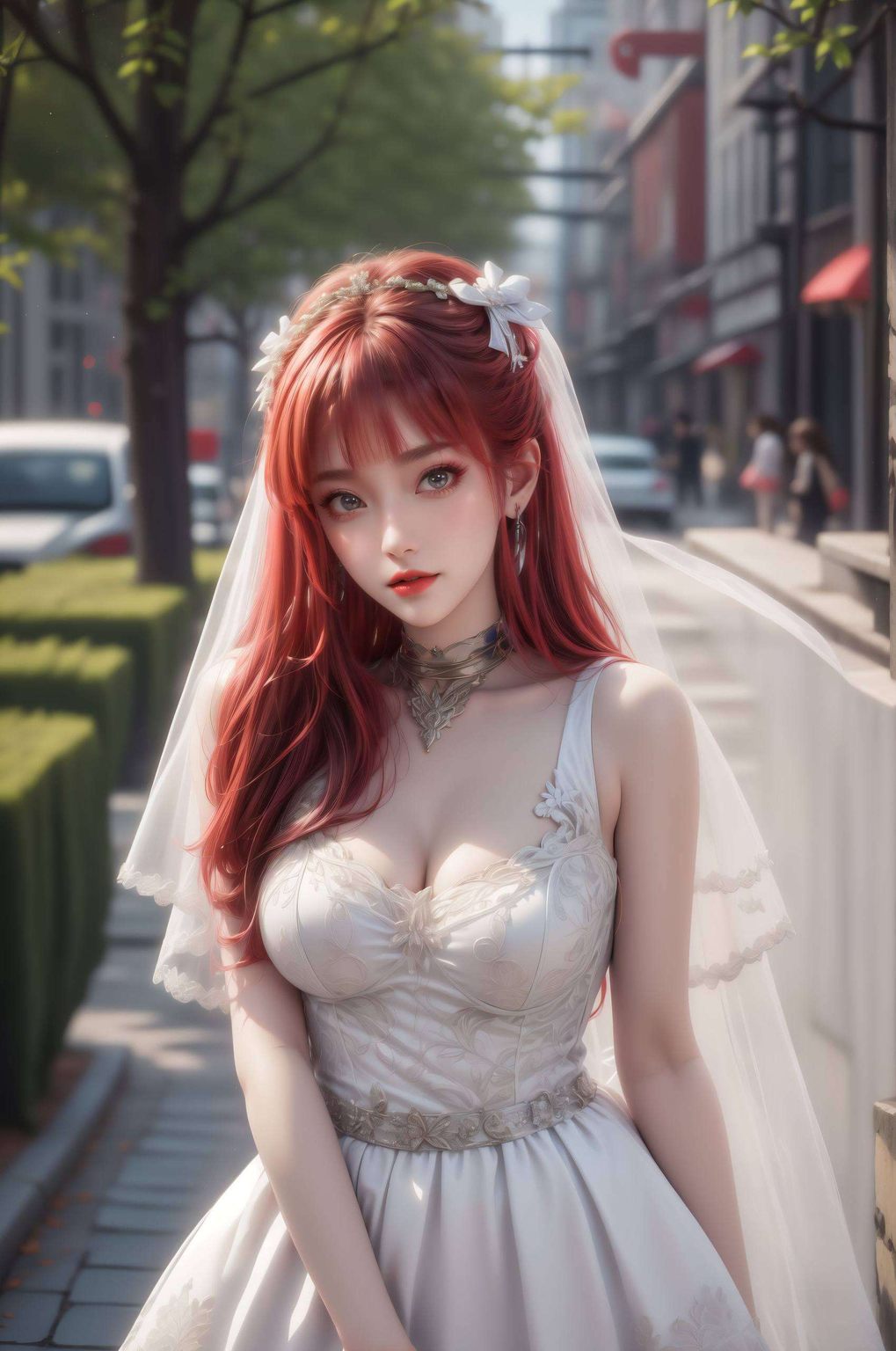 每一帧都是精美绝伦的AI美女画作细腻描绘国漫美女风采