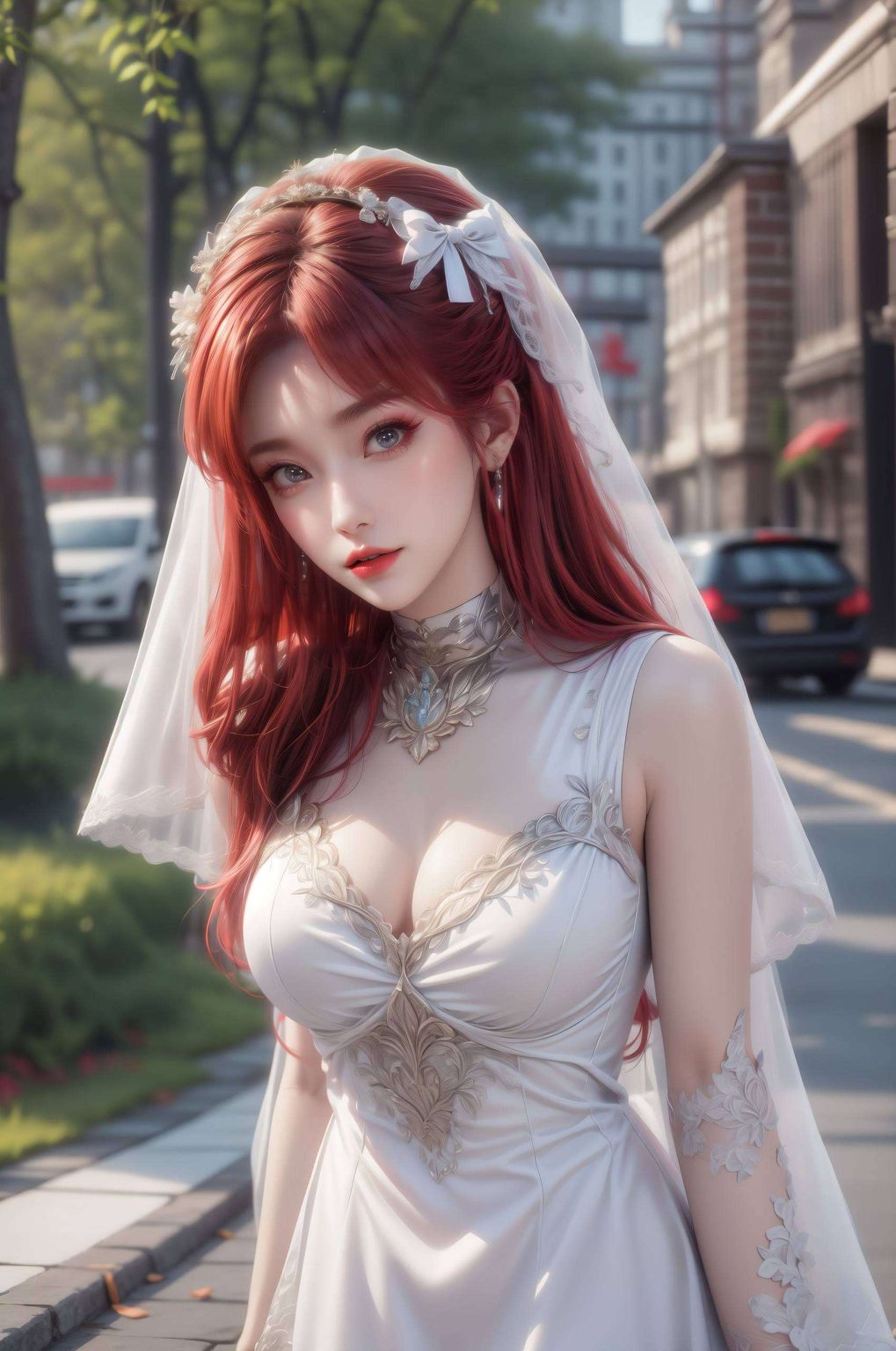 每一帧都如艺术品般精致这款【AI国漫女神赛博朋克1080p壁纸最美壁纸】