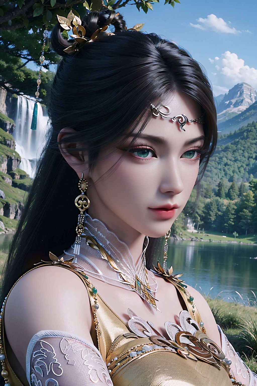 免费下载国漫女神的魅力尽显！这款女生壁纸丝绒平板桌面