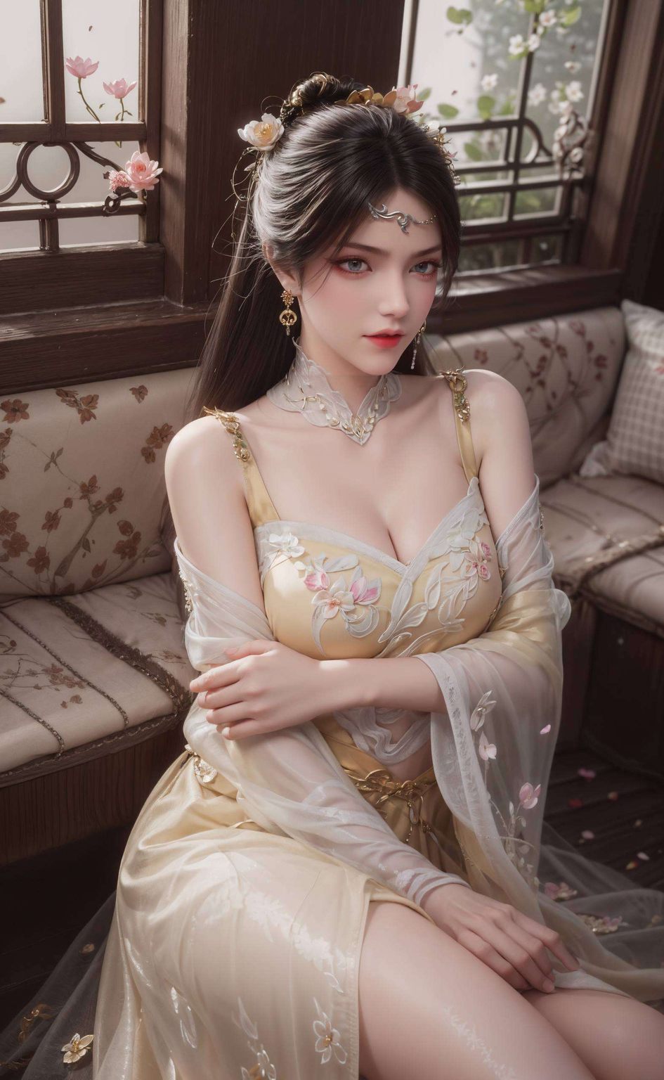 如今以4K超清壁纸的形式翩翩起舞于你的手机屏幕金瓶儿