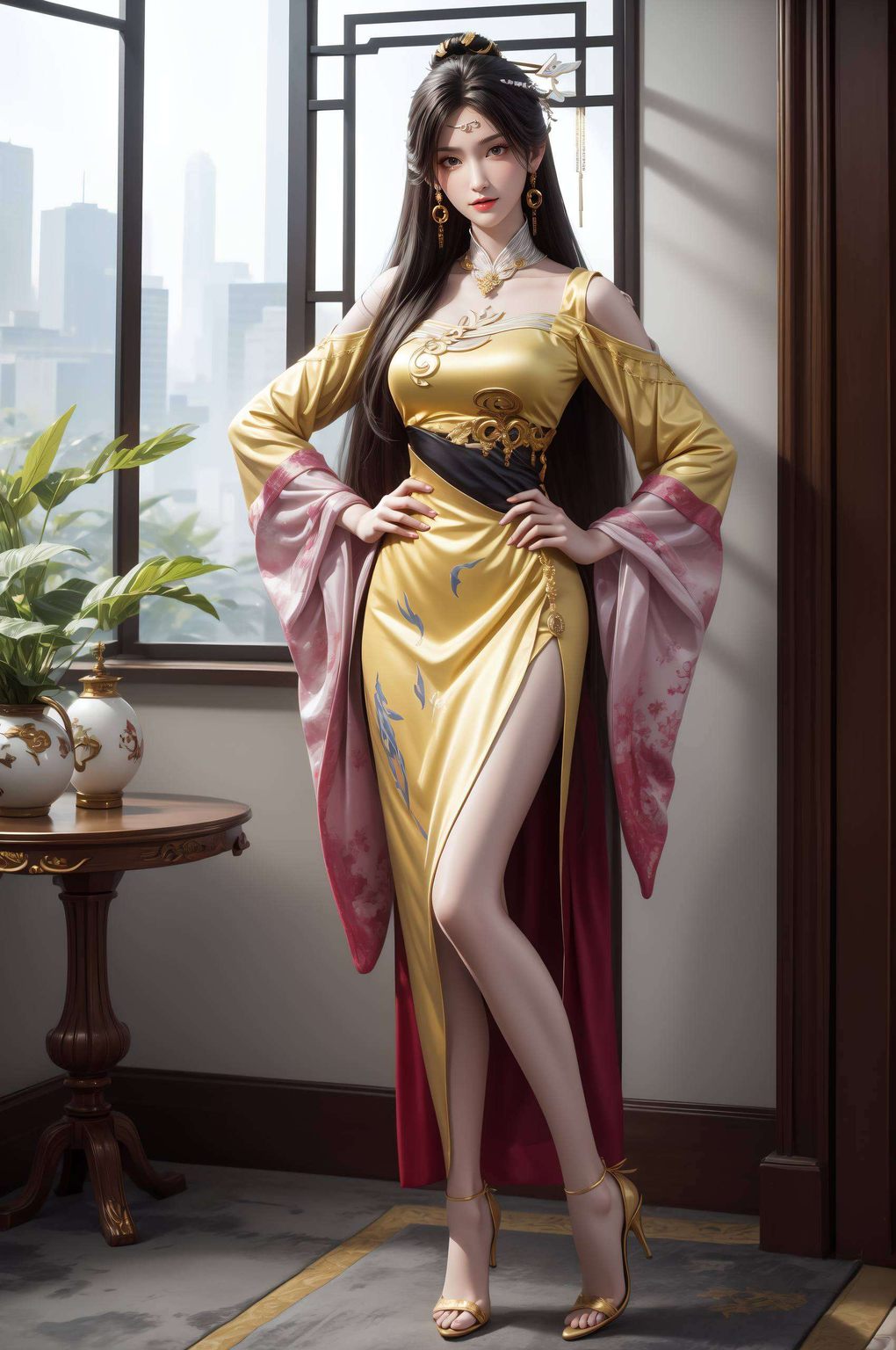 每一帧都是精心绘制国漫女神风采尽显