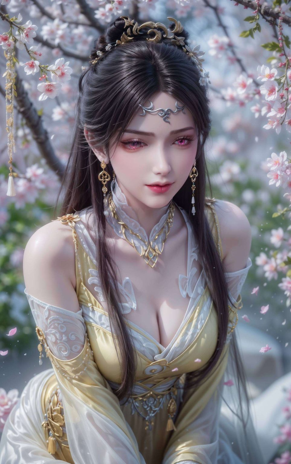 瓶中藏花宛如穿越时空的画卷