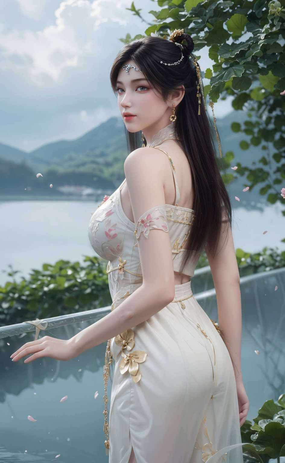 如梦如幻流畅的线条