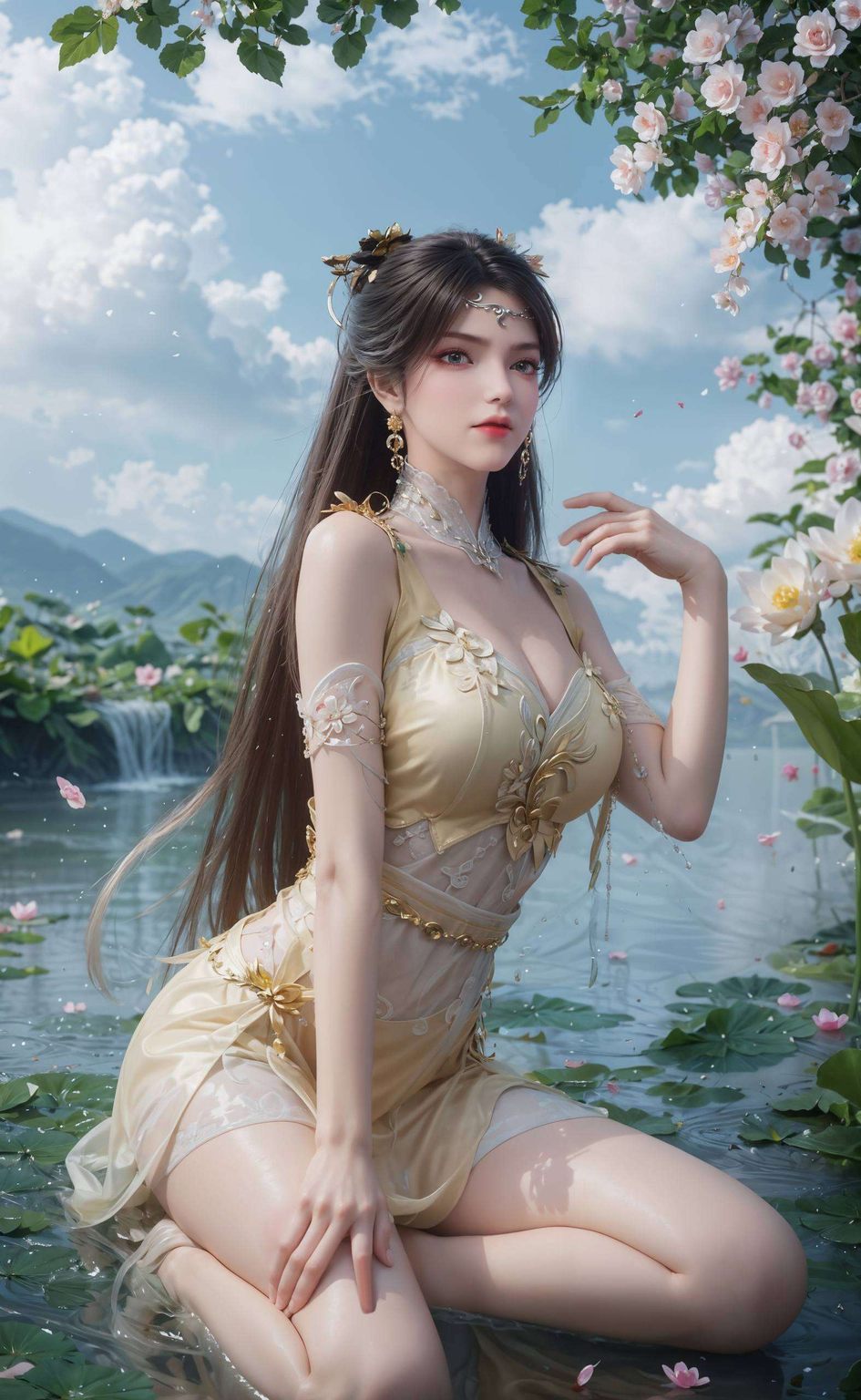 每一寸画面都仿佛在讲述一个古典神话让人沉浸于那梦幻般的意境之中