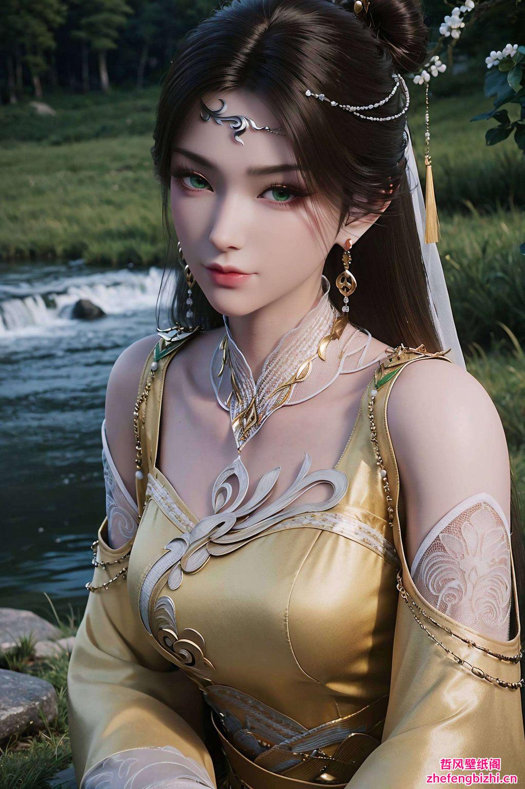 将她的美艳风华展现得淋漓尽致金瓶儿