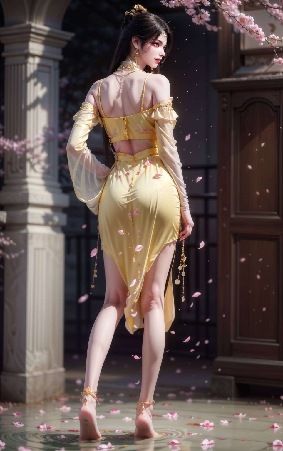 这款1080p高清AI人物表情素材从粉色的柔美光影中