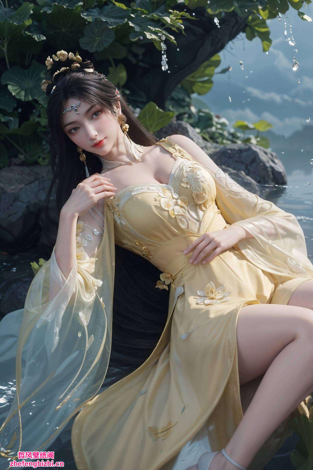 以她那可爱的壁纸头像图片笑容甜美