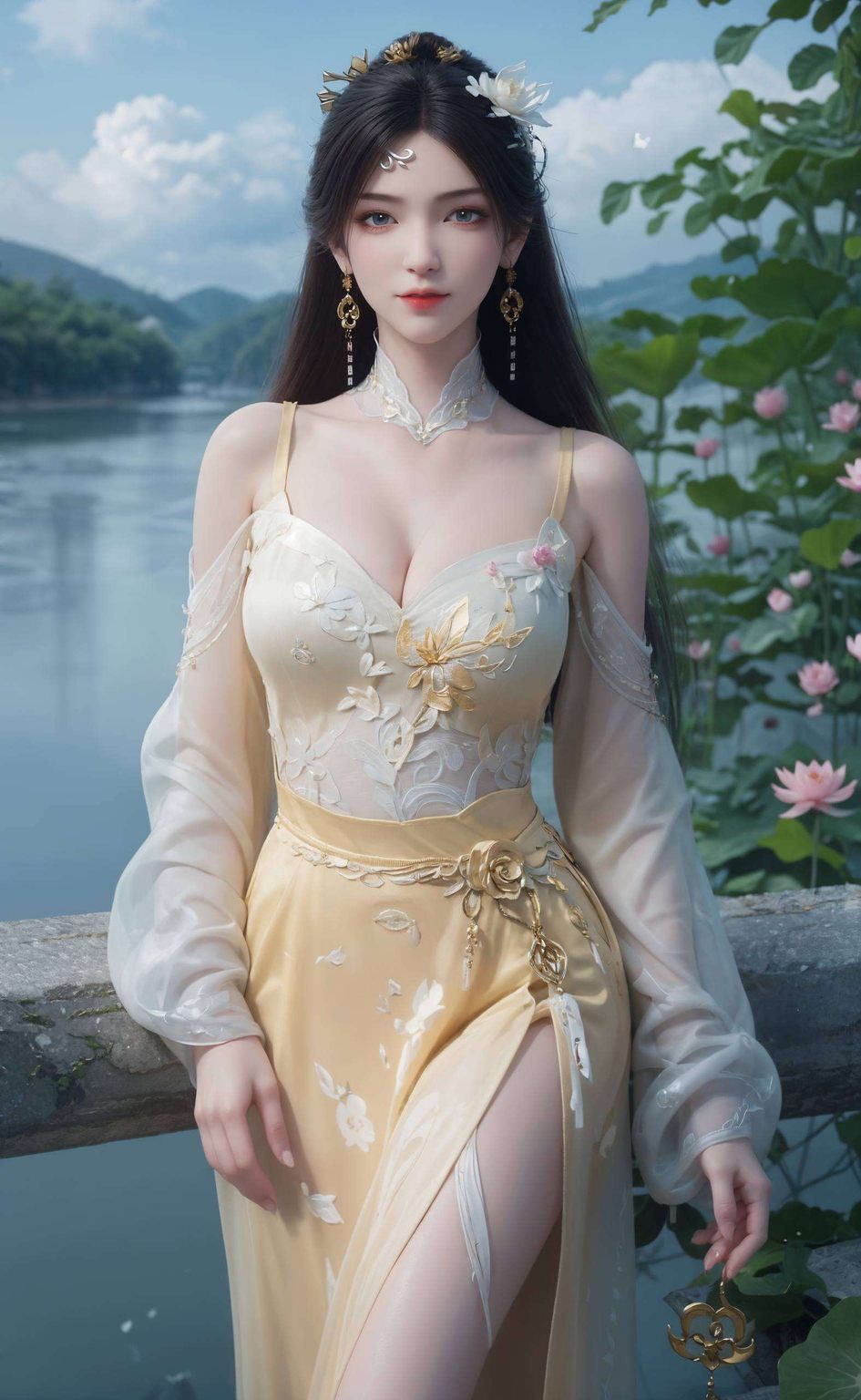 让这位绝美佳人陪伴你的每一刻吧！让金瓶儿的每一次眨眼都充满生机