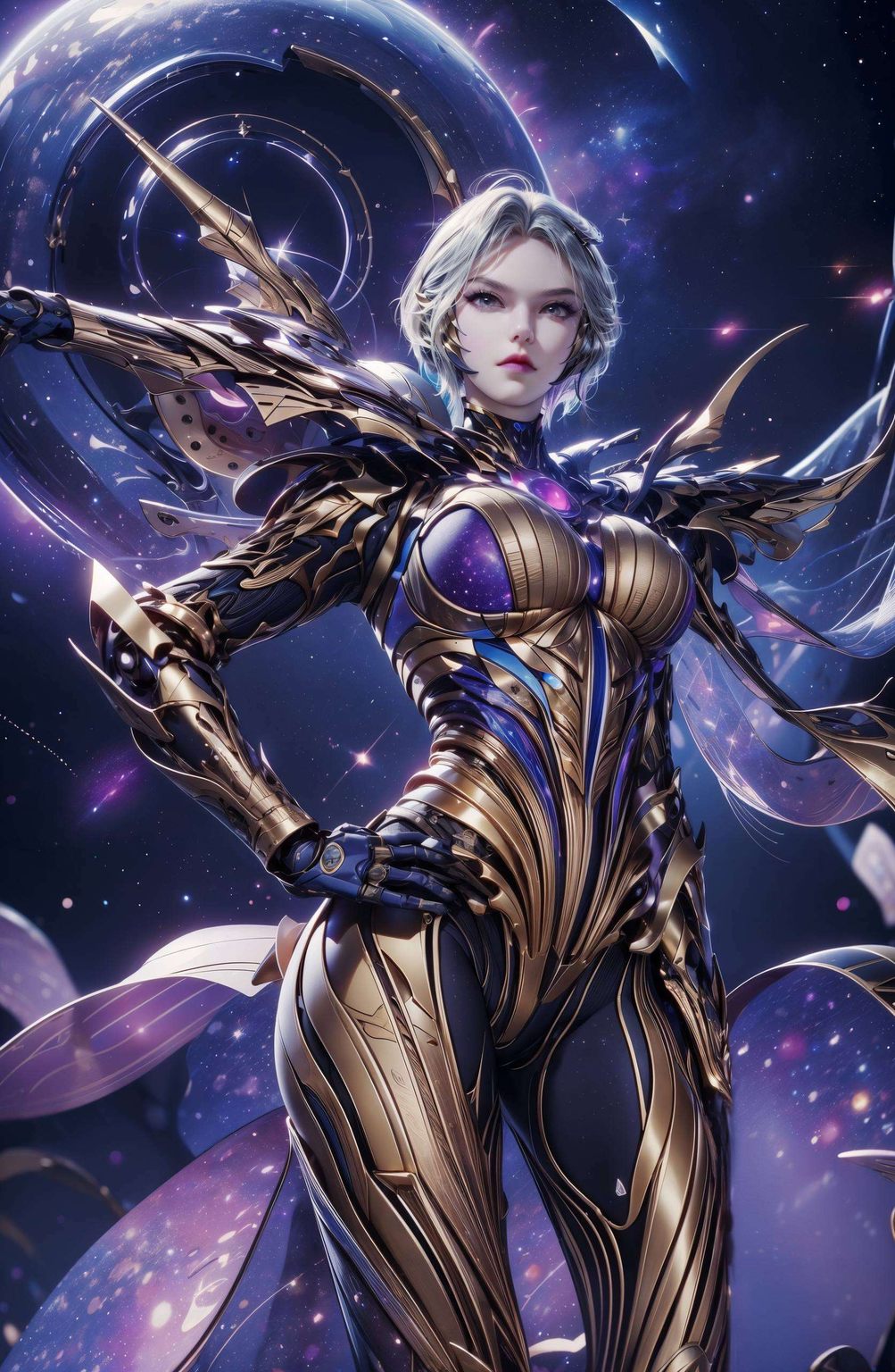 带你领略古典与现代的交融之美这款九皇女面纱壁纸