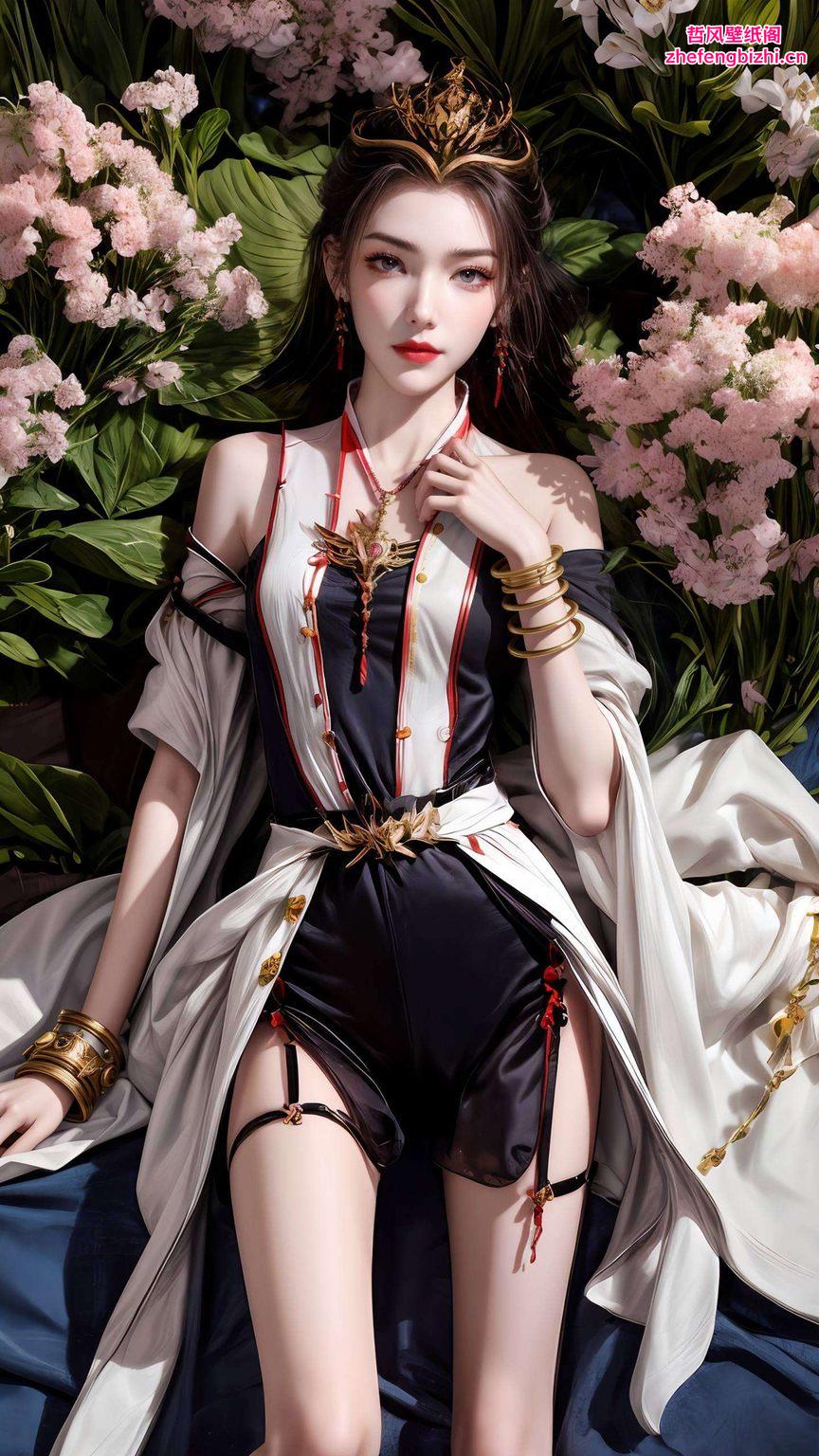 简约而不失灵动带来单色安卓美女的ins风韵味