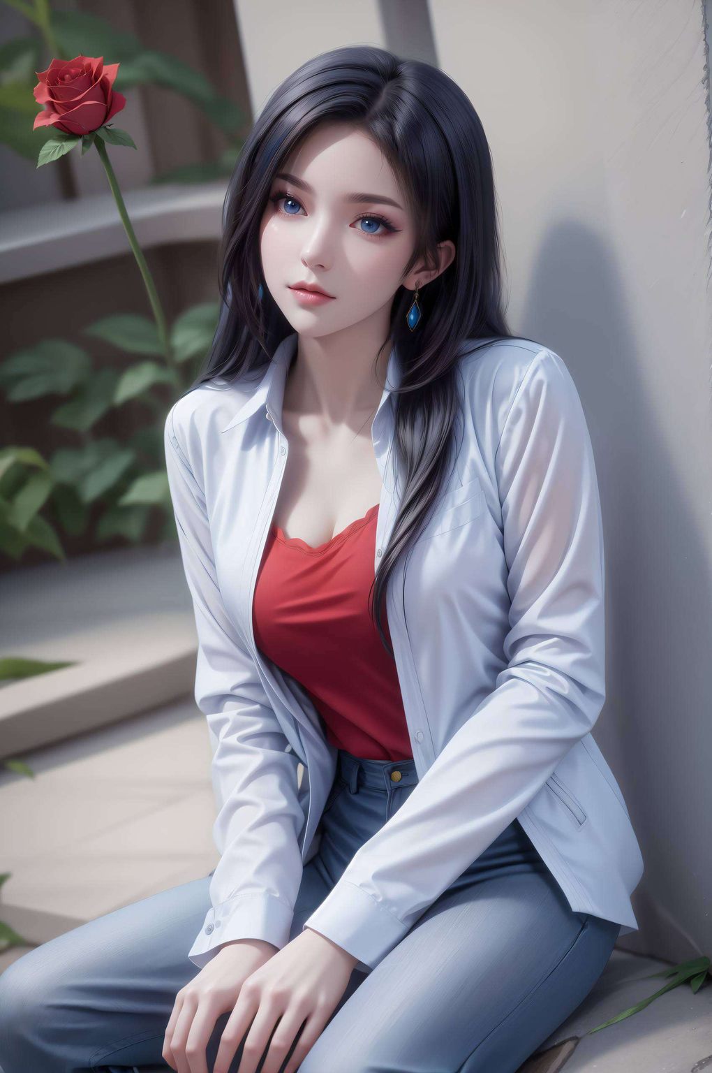 让每一次解锁都仿佛穿梭于梦幻的国漫世界她的眼神深邃如夜空