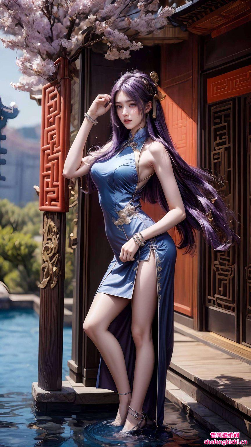 她的每一次绽放简洁而不失灵动