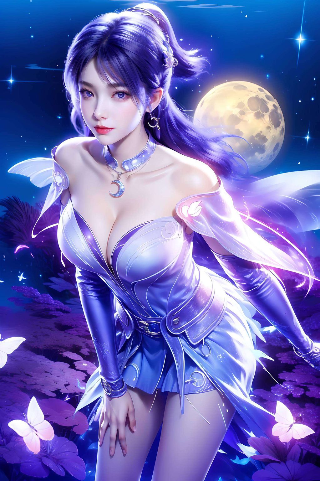 这款壁纸将她的美丽与哀愁完美融合