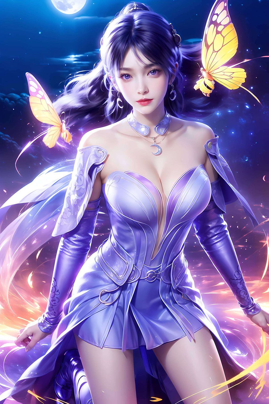 高冷姬紫月4K分辨率捕捉每一细节