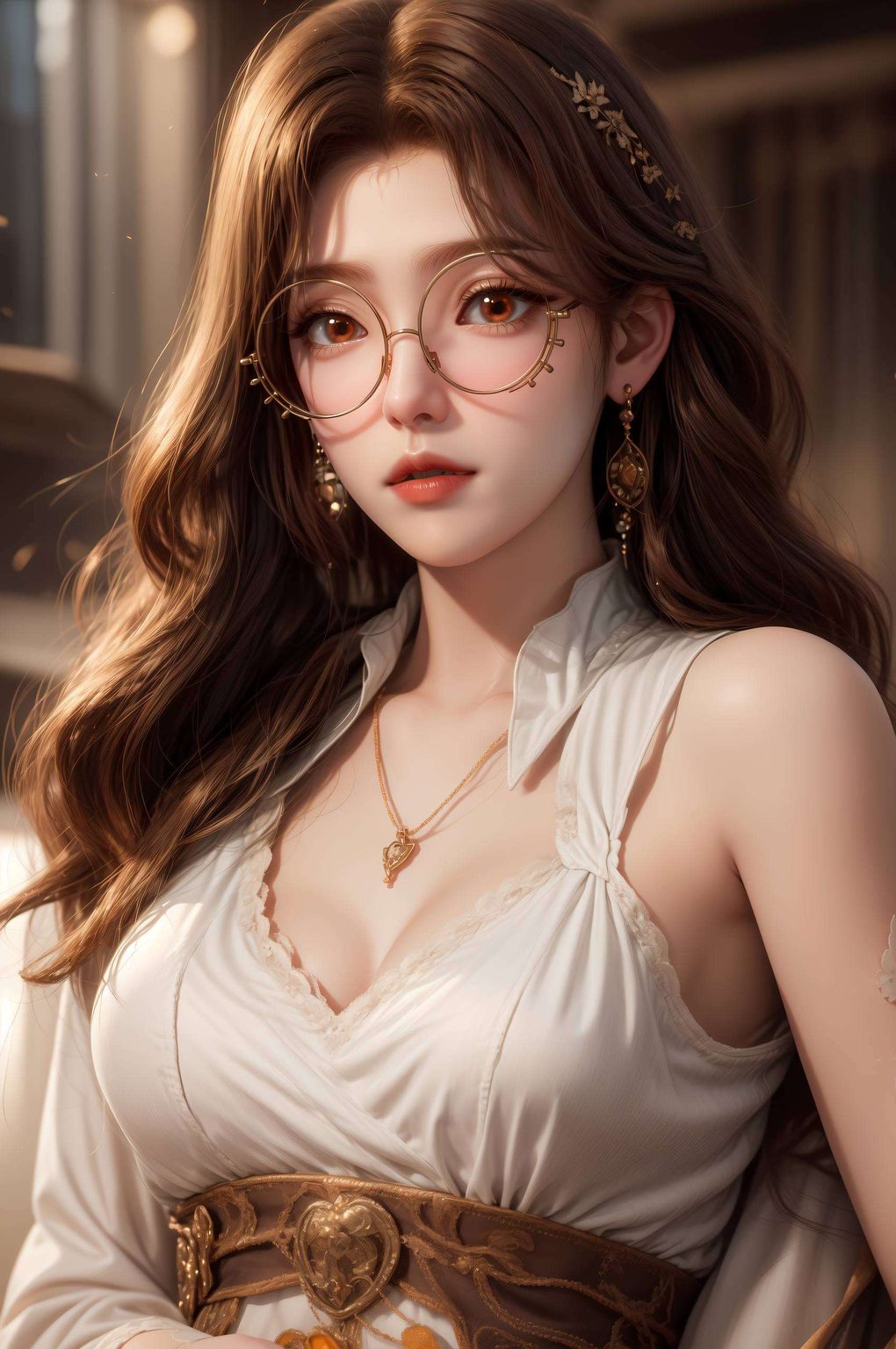 全屏展现立体安卓国漫女神AI