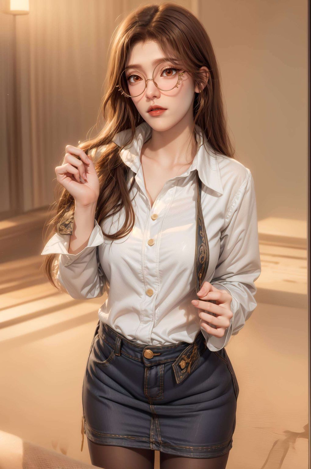 国漫女神的魅力搭配细腻的画面