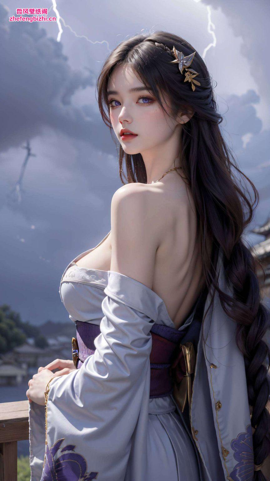 每一道雷电都是她力量的见证