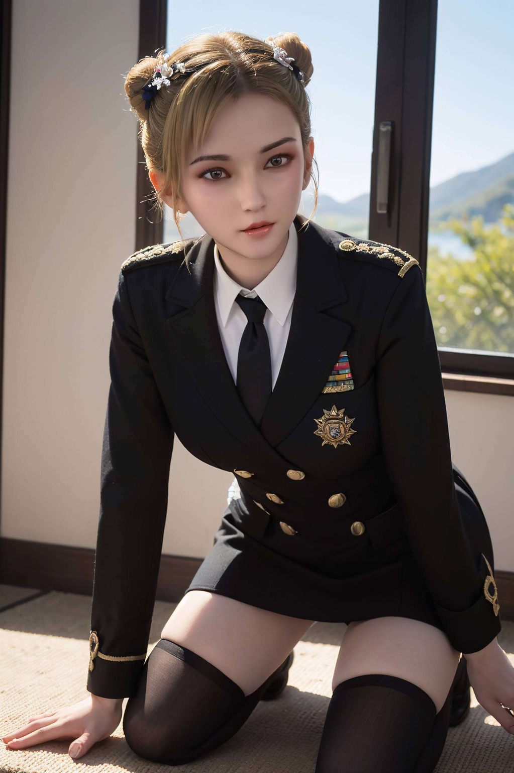 这款高清AI人物特写素材以藝術風格呈现