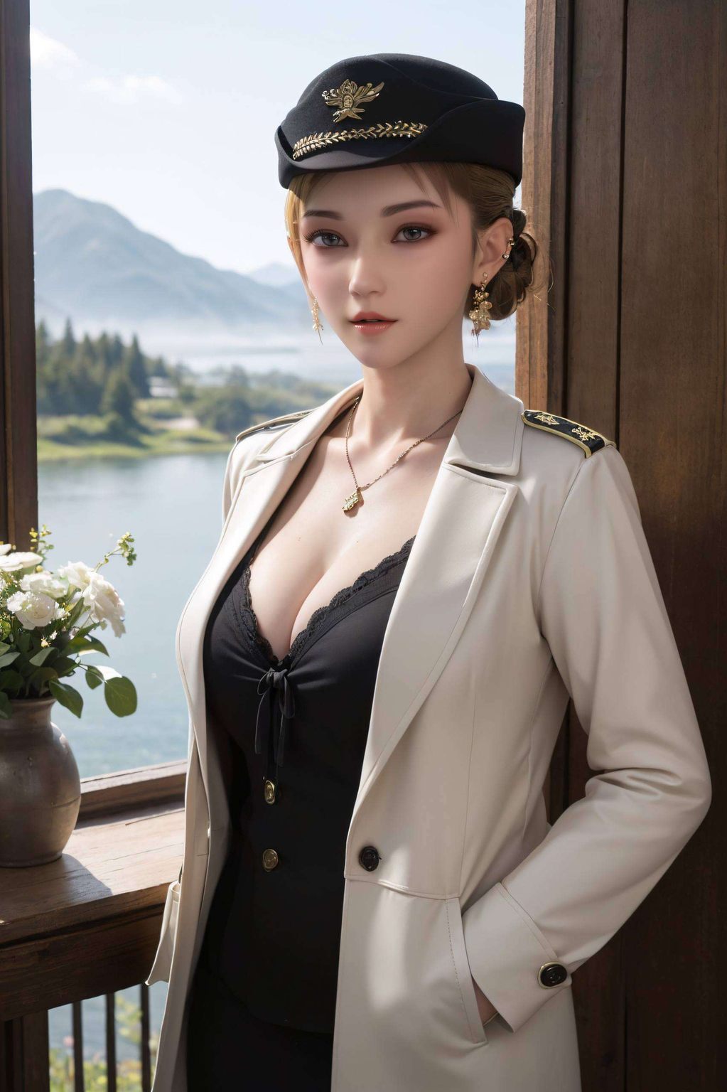 这款全屏AI绘画动作素材水彩2560p壁纸为你的桌面带来独特的动漫风情