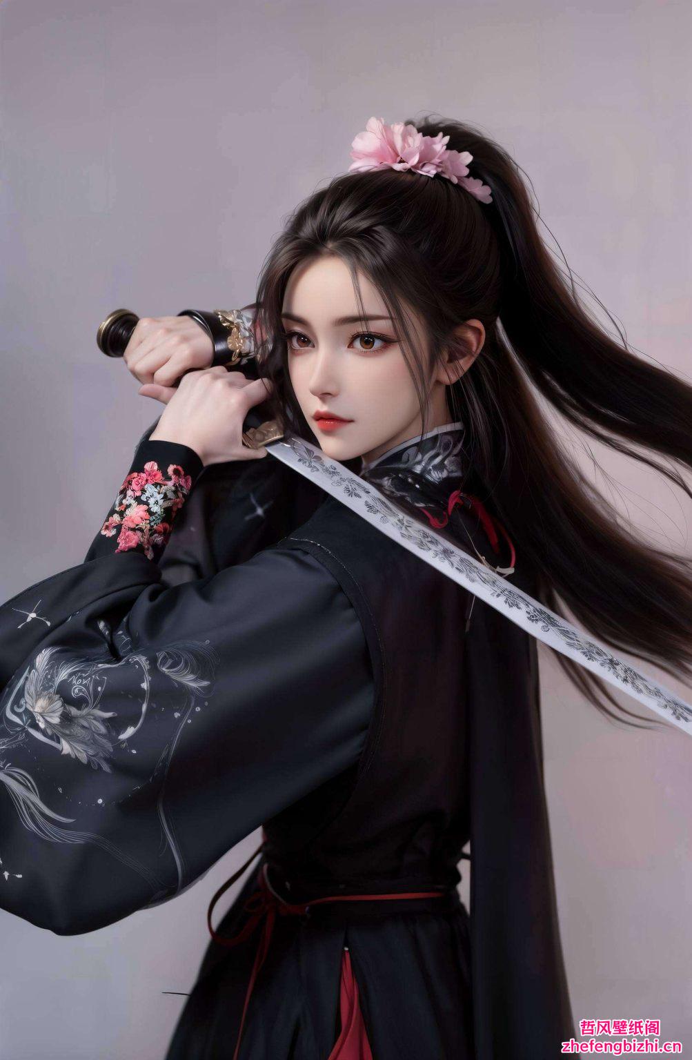 这可是国漫女神的独特风采！高清4K画质让她的灵动与魅力在你的桌面上绽放
