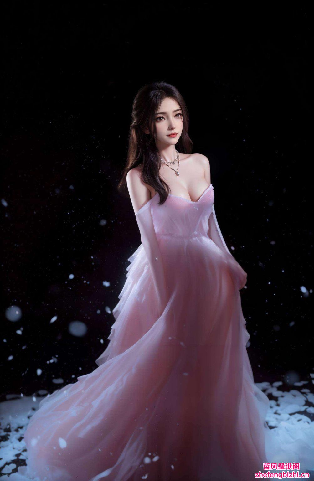 以其细腻的线条和鲜明的色彩为你的电脑桌面增添一抹浪漫与温馨