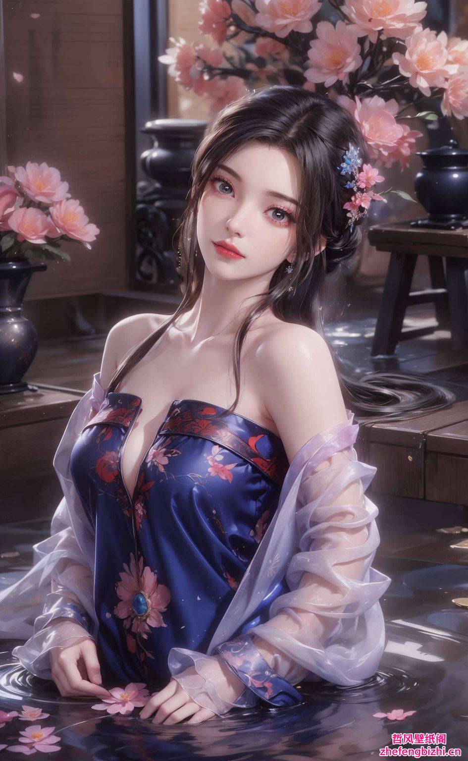 李慕婉那抹倩影在超高清立体2560p壁纸中生动绽放