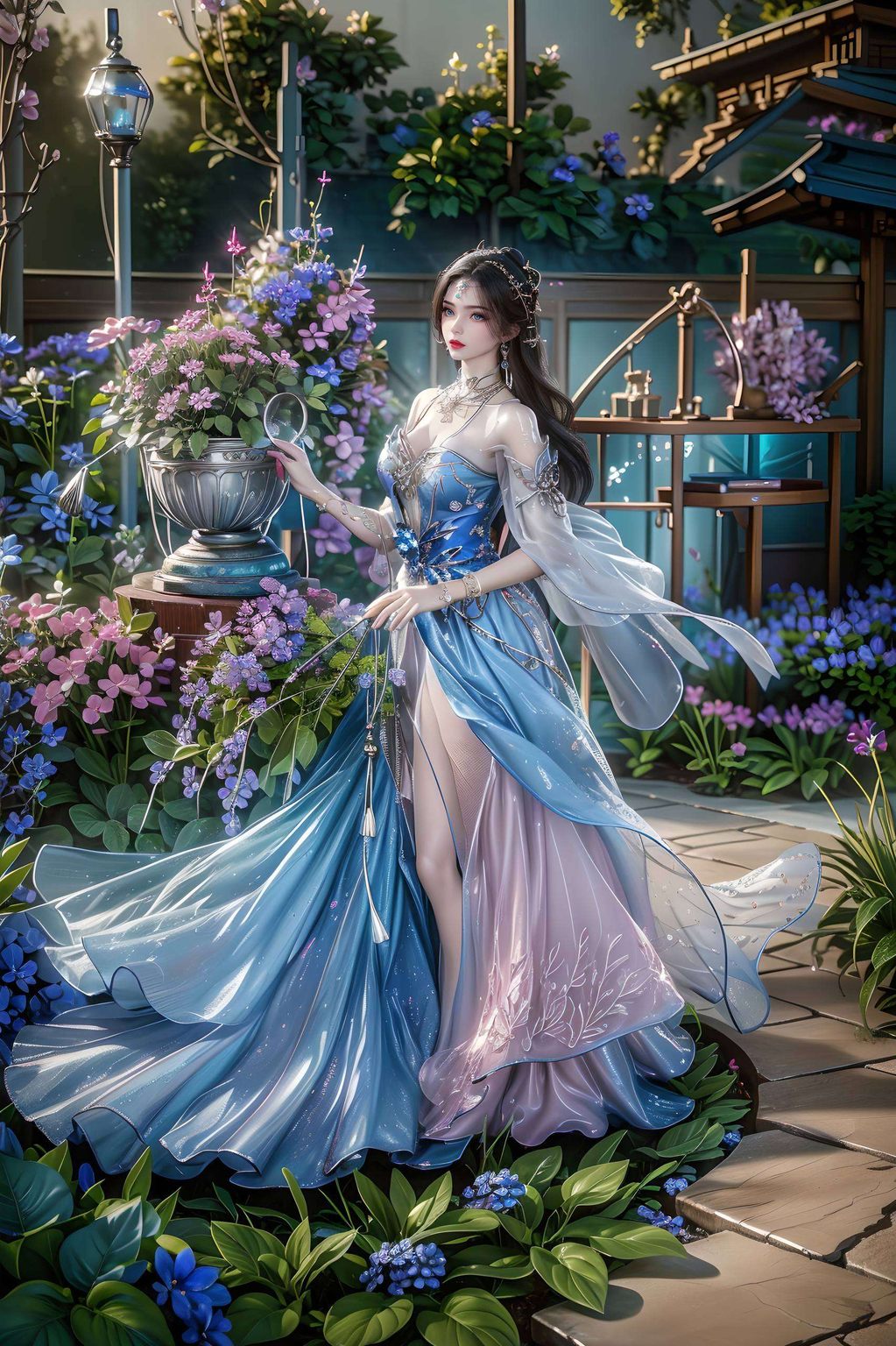 国漫女生的灵动之美感受细腻笔触与鲜明色彩