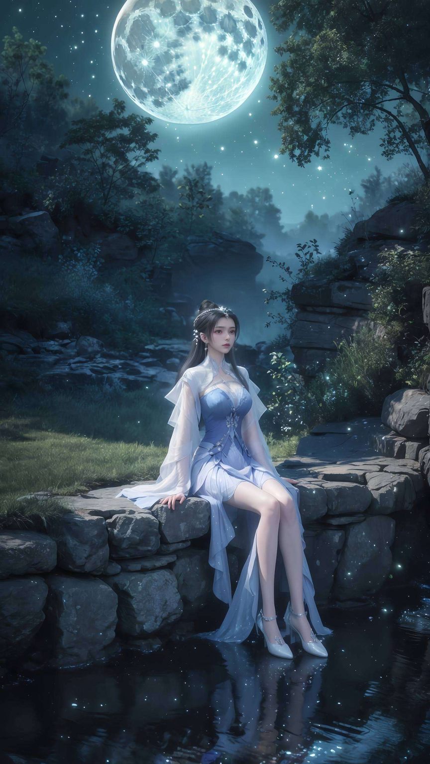 为你的电脑桌面增添一抹不凡的艺术风采AI绘画角色骨骼素材游戏壁纸——在这里