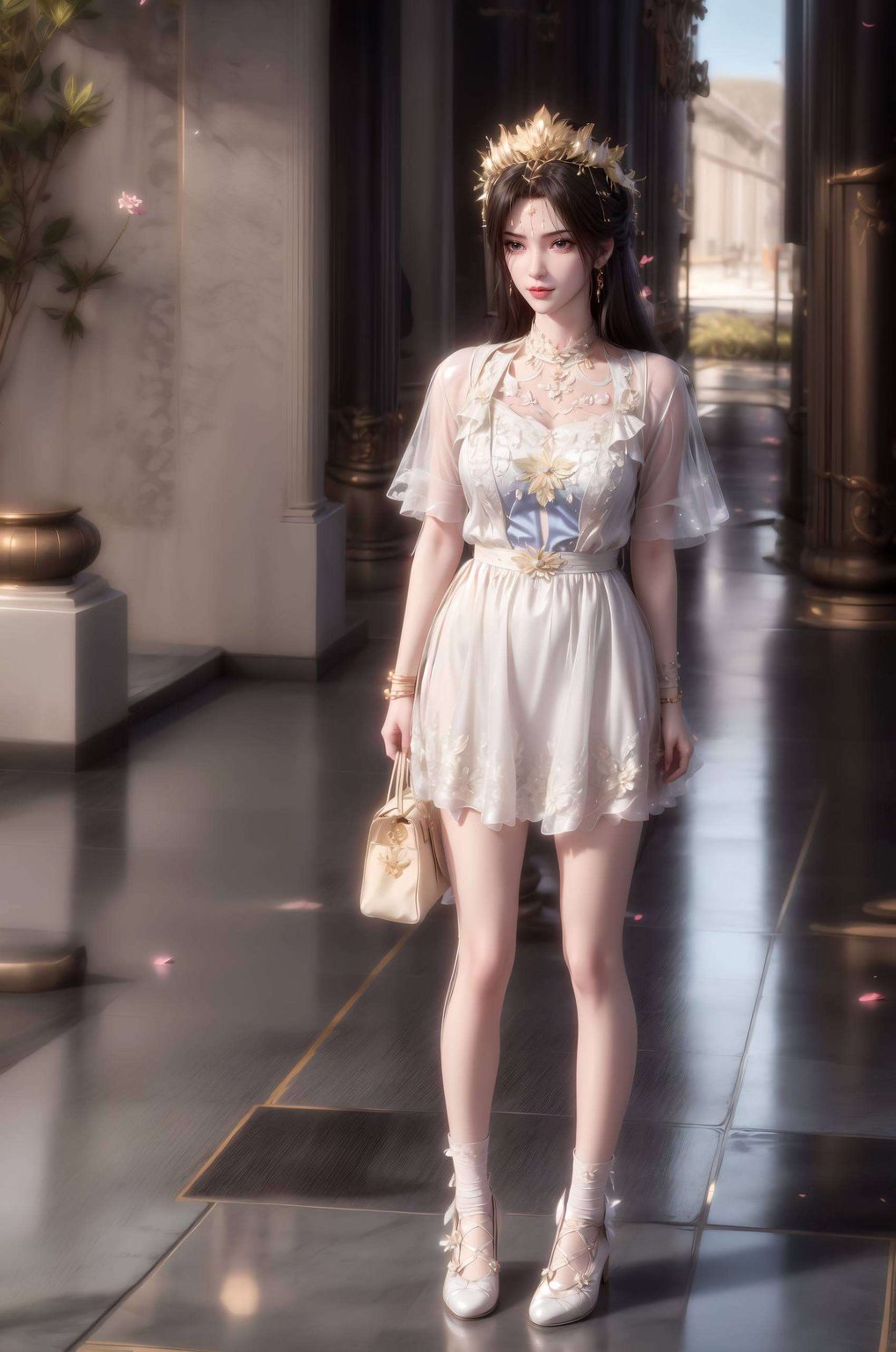 堆塘李慕婉新造型惊艳亮相为你的桌面带来一抹别致的国漫风情